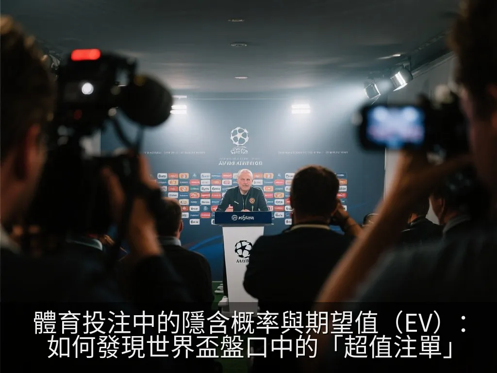 體育投注中的隱含概率與期望值（EV）：如何發現世界盃盤口中的「超值注單」
